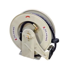 Carrete Retractil de 1/2″ Incluye 15 mts. de Manguera de Mediana Presion y Tope de Seguridad