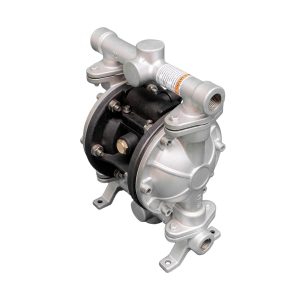 Bomba Neumática de Doble Diafragma de 1/2″ con Cuerpo de Acero Inoxidable y Diafragma de Teflón