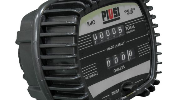 Medidor Mecánico PIUSI K40 1/2″ para Aceite – Engranajes Ovalados (Italia)